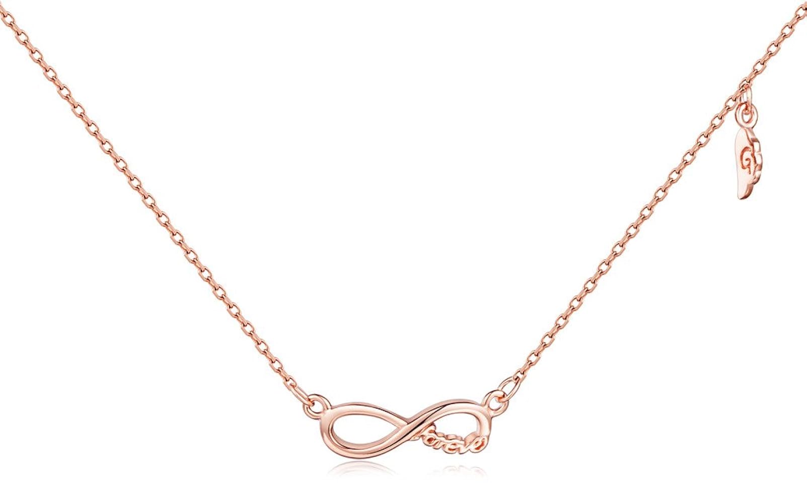 Amazon | Infinite U ネックレス ペンダント シルバー925製